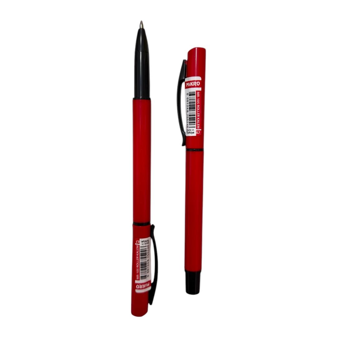 MİKRO ROLLER PİLOT KALEM KIRMIZI RENK 12'Lİ PAKET